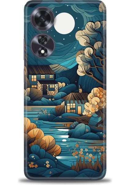 Oppo A60 Ile Uyumlu Hd Baskılı Silikon (Ortasertlikte) Kılıf - 327