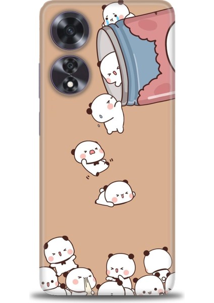Oppo A60 Ile Uyumlu Hd Baskılı Silikon (Ortasertlikte) Kılıf - 681
