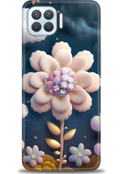 Oppo A73 Ile Uyumlu Hd Baskılı Silikon (Ortasertlikte) Kılıf - 343