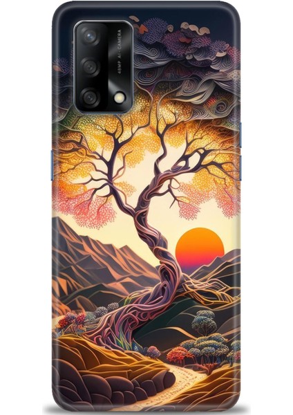 Oppo A74 Ile Uyumlu Hd Baskılı Silikon (Ortasertlikte) Kılıf - 613