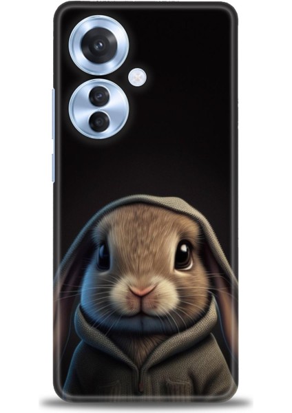 Oppo Reno 11F Ile Uyumlu Hd Baskılı Silikon (Ortasertlikte) Kılıf - 334