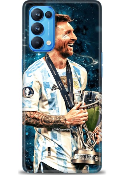 Oppo Reno 5 Pro Ile Uyumlu Hd Baskılı Silikon (Ortasertlikte) Kılıf - 862