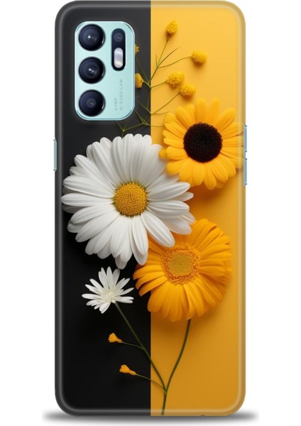 Oppo Reno 6 Ile Uyumlu Hd Baskılı Silikon (Ortasertlikte) Kılıf - 177