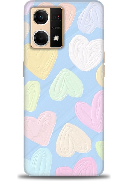 Oppo Reno 7 Ile Uyumlu Hd Baskılı Silikon (Ortasertlikte) Kılıf - 5