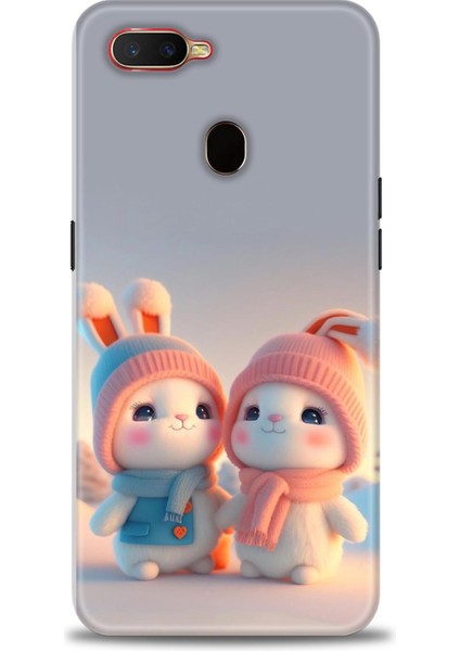 Oppo Ax7 / A5S Ile Uyumlu Hd Baskılı Silikon (Ortasertlikte) Kılıf - 770