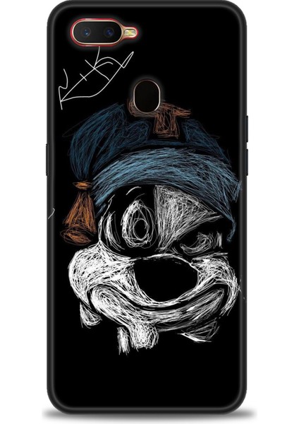 Oppo Ax7 Ile Uyumlu Hd Baskılı Silikon (Ortasertlikte) Kılıf - 942