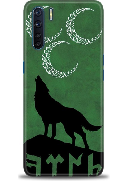 Oppo A91 Ile Uyumlu Hd Baskılı Silikon (Ortasertlikte) Kılıf - 468