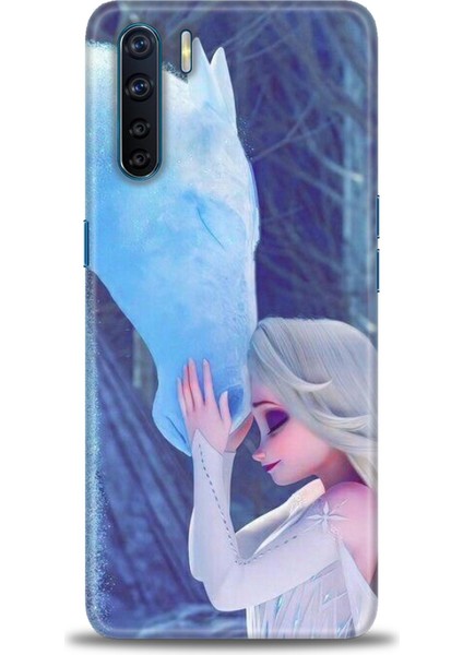 Oppo A91 Ile Uyumlu Hd Baskılı Silikon (Ortasertlikte) Kılıf - 1093