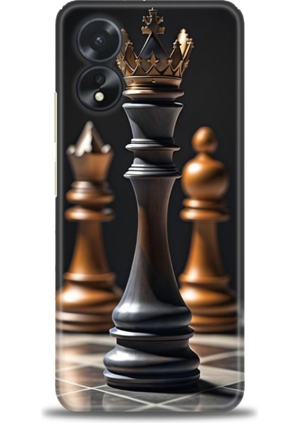 Oppo A38 Ile Uyumlu Hd Baskılı Silikon (Ortasertlikte) Kılıf - 638