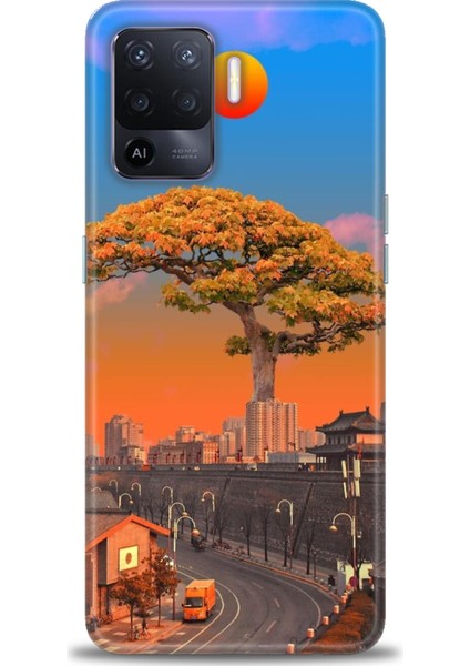 Oppo Reno 5 Lite Ile Uyumlu Hd Baskılı Silikon (Ortasertlikte) Kılıf - 884