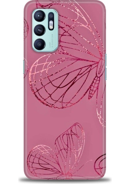 Oppo Reno 6 Ile Uyumlu Hd Baskılı Silikon (Ortasertlikte) Kılıf - 251