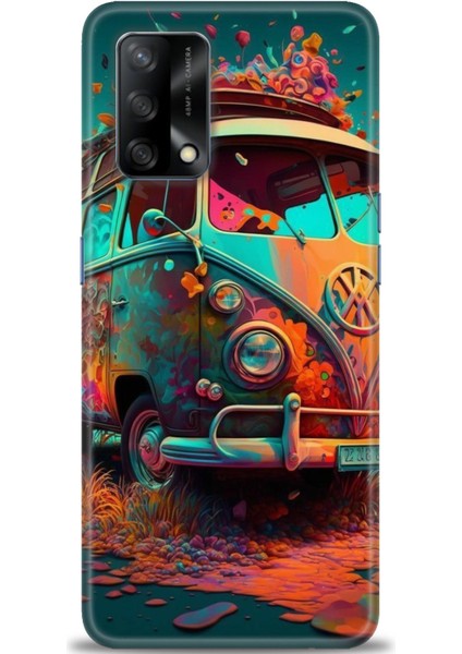 Oppo A74 Ile Uyumlu Hd Baskılı Silikon (Ortasertlikte) Kılıf - 573