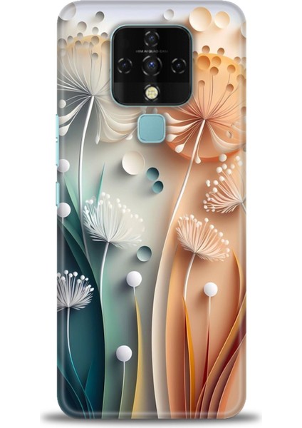 Tecno Camon 16 (CE7J) Ile Uyumlu Hd Baskılı Silikon (Ortasertlikte) Kılıf - 25