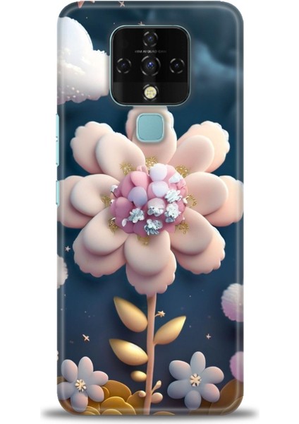 Tecno Camon 16 (CE7J) Ile Uyumlu Hd Baskılı Silikon (Ortasertlikte) Kılıf - 343