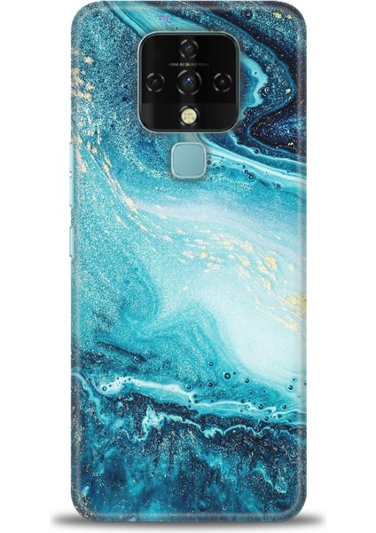 Tecno Camon 16 (CE7J) Ile Uyumlu Hd Baskılı Silikon (Ortasertlikte) Kılıf - 217