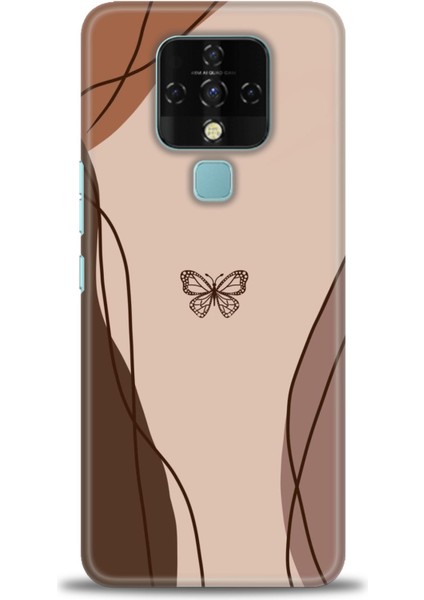 Tecno Camon 16 (CE7J) Ile Uyumlu Hd Baskılı Silikon (Ortasertlikte) Kılıf - 253
