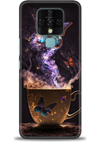 Tecno Camon 16 (CE7J) Ile Uyumlu Hd Baskılı Silikon (Ortasertlikte) Kılıf - 612