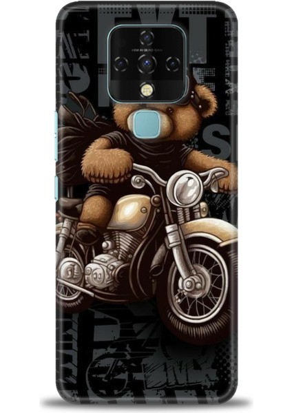 Tecno Camon 16 (CE7J) Ile Uyumlu Hd Baskılı Silikon (Ortasertlikte) Kılıf - 799