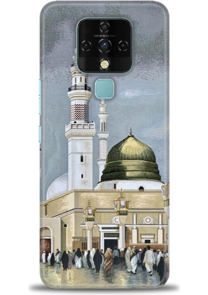 Tecno Camon 16 (CE7J) Ile Uyumlu Hd Baskılı Silikon (Ortasertlikte) Kılıf - 622