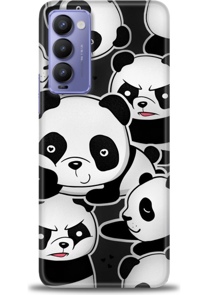 Tecno Camon 18 / 18P (CH6N - CH7N ) Ile Uyumlu Hd Baskılı Silikon (Ortasertlikte) Kılıf - 701