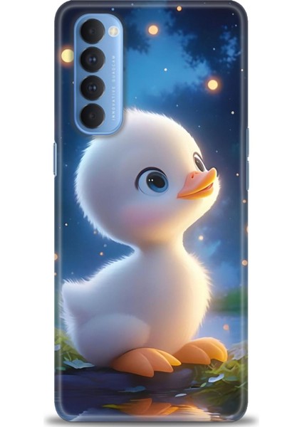 Oppo Reno 4 Pro Ile Uyumlu Hd Baskılı Silikon (Ortasertlikte) Kılıf - 122