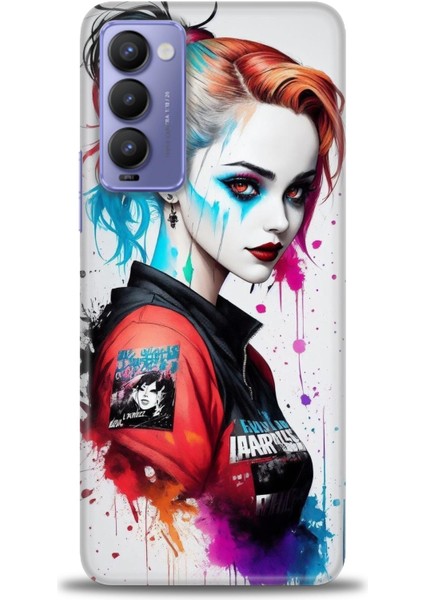 Tecno Camon 18 / 18P (CH6N - CH7N ) Ile Uyumlu Hd Baskılı Silikon (Ortasertlikte) Kılıf - 437