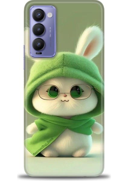 Tecno Camon 18 / 18P (CH6N - CH7N ) Ile Uyumlu Hd Baskılı Silikon (Ortasertlikte) Kılıf - 592