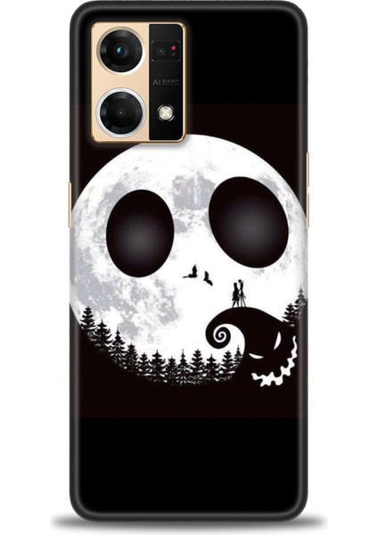 Oppo Reno 7 Ile Uyumlu Hd Baskılı Silikon (Ortasertlikte) Kılıf - 646