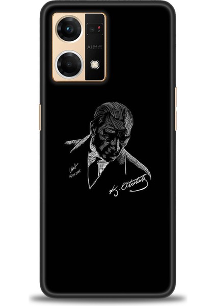 Oppo Reno 7 Ile Uyumlu Hd Baskılı Silikon (Ortasertlikte) Kılıf - 1037