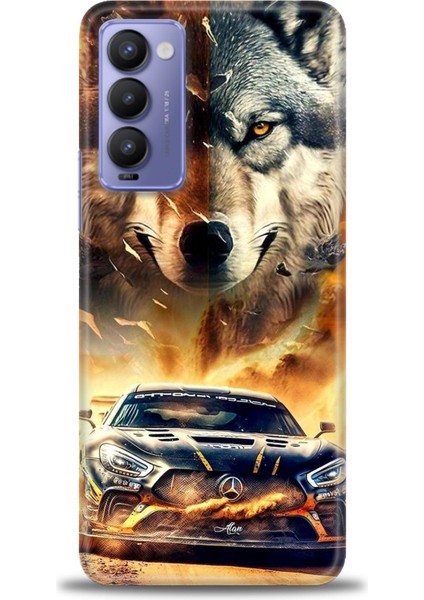 Tecno Camon 18 / 18P (CH6N - CH7N ) Ile Uyumlu Hd Baskılı Silikon (Ortasertlikte) Kılıf - 851