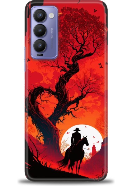 Tecno Camon 18 / 18P (CH6N - CH7N ) Ile Uyumlu Hd Baskılı Silikon (Ortasertlikte) Kılıf - 887