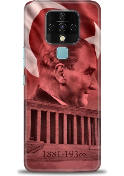 Tecno Camon 16 (CE7J) Ile Uyumlu Hd Baskılı Silikon (Ortasertlikte) Kılıf - 463