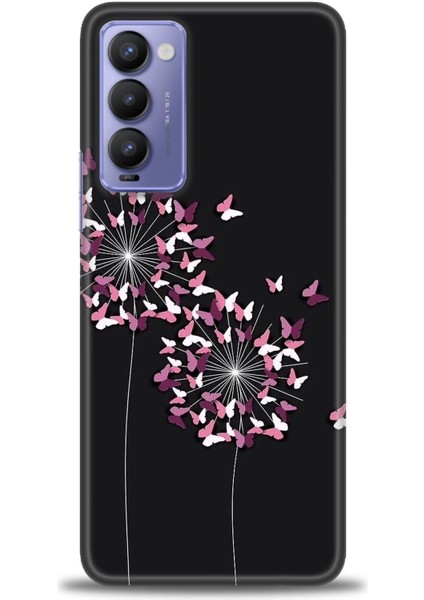 Tecno Camon 18 / 18P (CH6N - CH7N ) Ile Uyumlu Hd Baskılı Silikon (Ortasertlikte) Kılıf - 1045