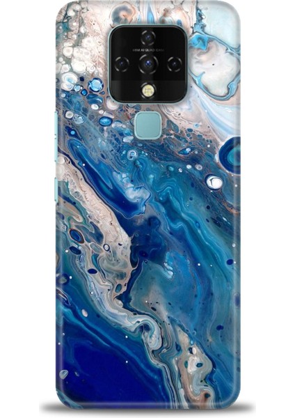 Tecno Camon 16 (CE7J) Ile Uyumlu Hd Baskılı Silikon (Ortasertlikte) Kılıf - 220
