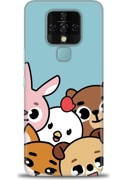 Tecno Camon 16 (CE7J) Ile Uyumlu Hd Baskılı Silikon (Ortasertlikte) Kılıf - 684