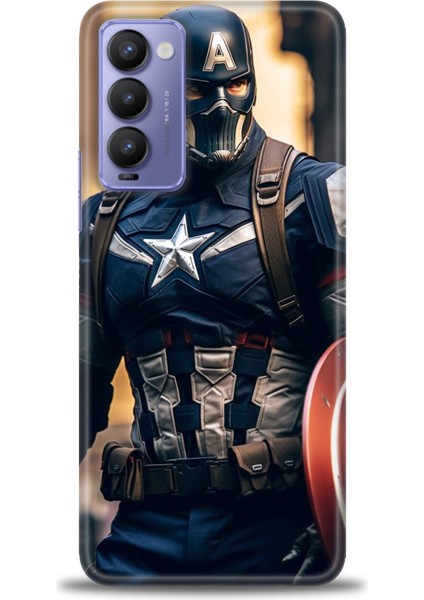 Tecno Camon 18 / 18P (CH6N - CH7N ) Ile Uyumlu Hd Baskılı Silikon (Ortasertlikte) Kılıf - 234
