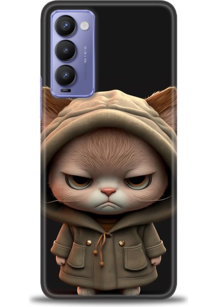 Tecno Camon 18 / 18P (CH6N - CH7N ) Ile Uyumlu Hd Baskılı Silikon (Ortasertlikte) Kılıf - 440