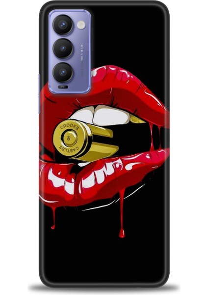 Tecno Camon 18 / 18P (CH6N - CH7N ) Ile Uyumlu Hd Baskılı Silikon (Ortasertlikte) Kılıf - 793