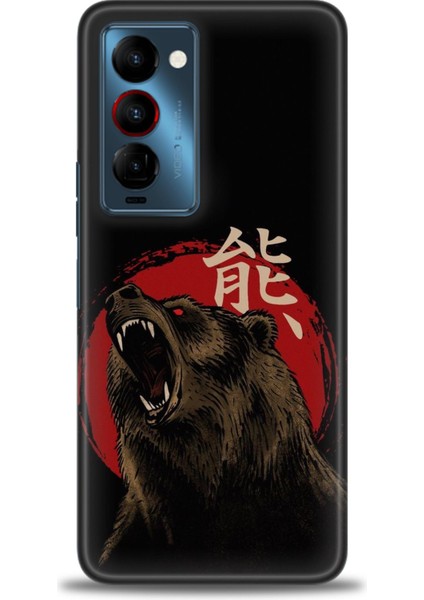 Tecno Camon 18 Premier (CH9N) Premier Ile Uyumlu Hd Baskılı Silikon (Ortasertlikte) Kılıf - 636