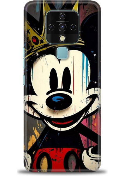 Tecno Camon 16 (CE7J) Ile Uyumlu Hd Baskılı Silikon (Ortasertlikte) Kılıf - 935