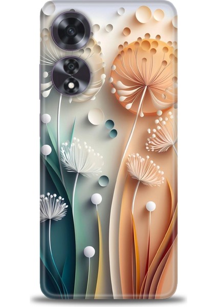 Oppo A60 Ile Uyumlu Hd Baskılı Silikon (Ortasertlikte) Kılıf - 25
