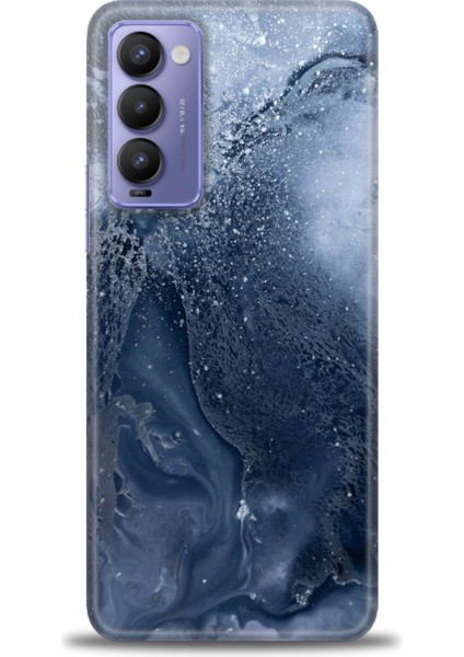 Tecno Camon 18 / 18P (CH6N - CH7N ) Ile Uyumlu Hd Baskılı Silikon (Ortasertlikte) Kılıf - 405