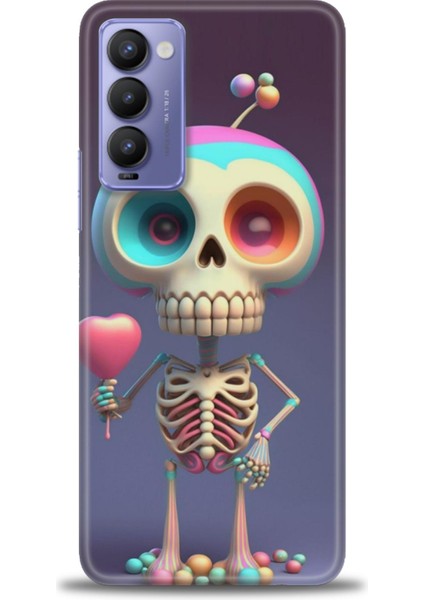 Tecno Camon 18 / 18P (CH6N - CH7N ) Ile Uyumlu Hd Baskılı Silikon (Ortasertlikte) Kılıf - 795