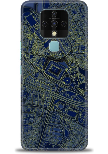Tecno Camon 16 (CE7J) Ile Uyumlu Hd Baskılı Silikon (Ortasertlikte) Kılıf - 73