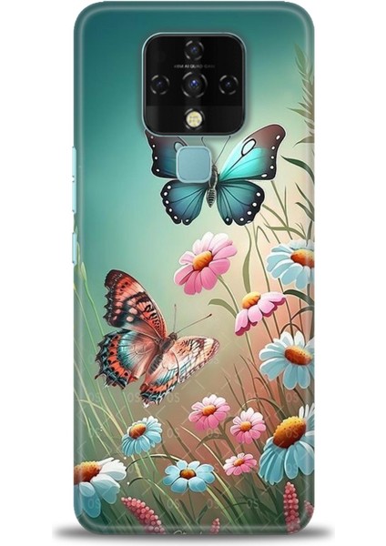 Tecno Camon 16 (CE7J) Ile Uyumlu Hd Baskılı Silikon (Ortasertlikte) Kılıf - 111