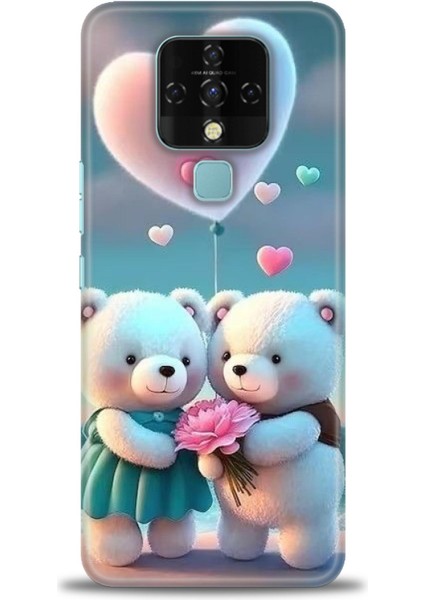 Tecno Camon 16 (CE7J) Ile Uyumlu Hd Baskılı Silikon (Ortasertlikte) Kılıf - 609
