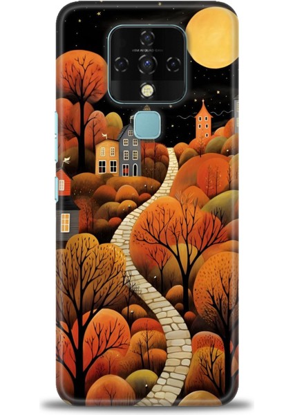 Tecno Camon 16 (CE7J) Ile Uyumlu Hd Baskılı Silikon (Ortasertlikte) Kılıf - 619