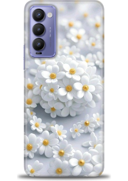 Tecno Camon 18 / 18P (CH6N - CH7N ) Ile Uyumlu Hd Baskılı Silikon (Ortasertlikte) Kılıf - 173