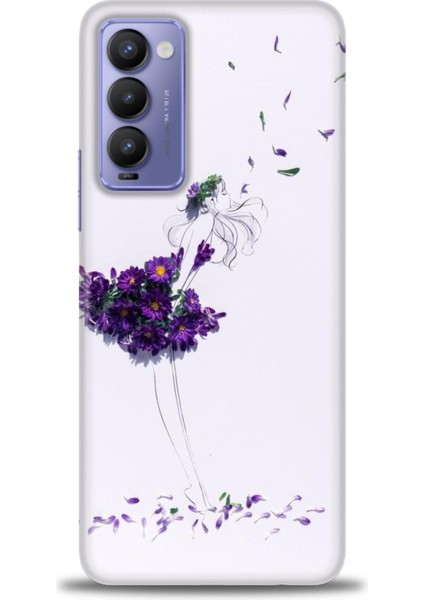 Tecno Camon 18 / 18P (CH6N - CH7N ) Ile Uyumlu Hd Baskılı Silikon (Ortasertlikte) Kılıf - 752