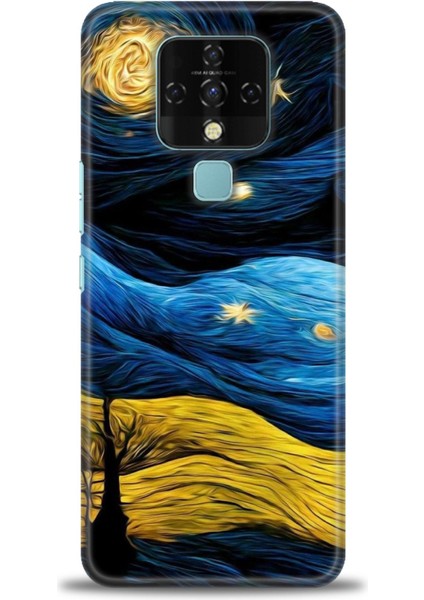 Tecno Camon 16 (CE7J) Ile Uyumlu Hd Baskılı Silikon (Ortasertlikte) Kılıf - 721